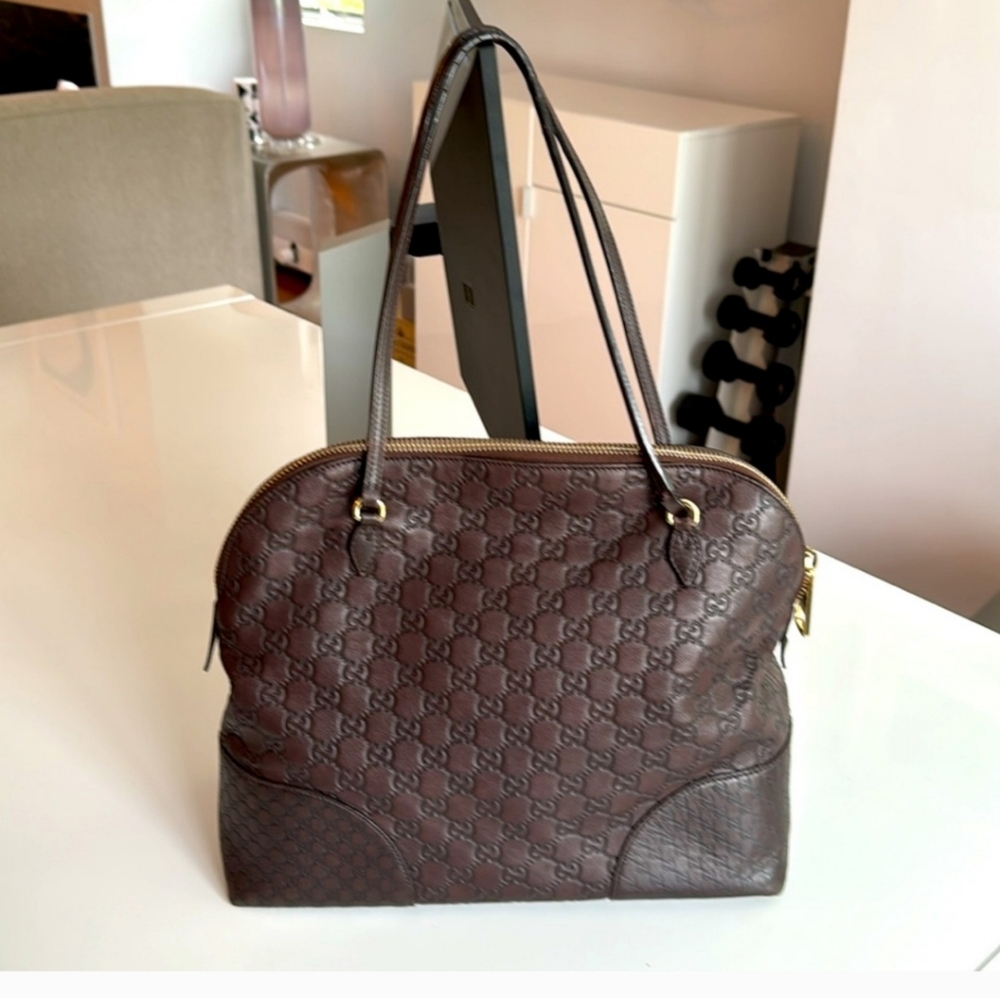 Authentic Gucci Dome Bree Shoulder Bag